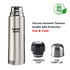 Delight Stainless Steel Flask, 500ml, Grey